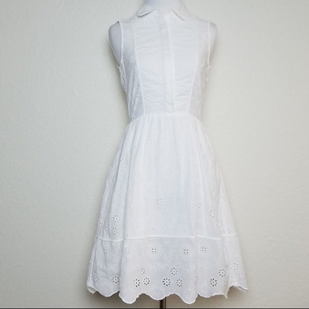 H&M Sleeveless Embroidered Dress - Picture 2 of 5